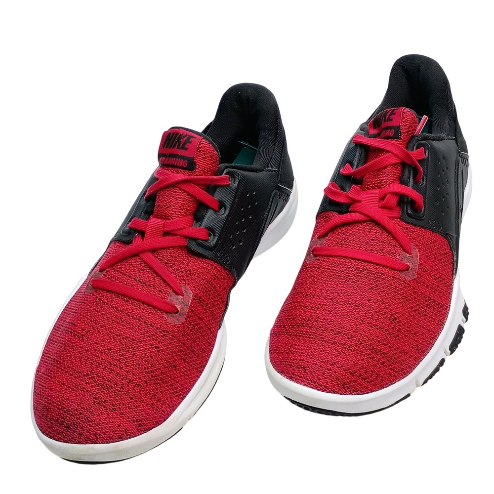 Nike Flex Control 4 Mens Training Shoes Red Black AJ5911-600 Size 8